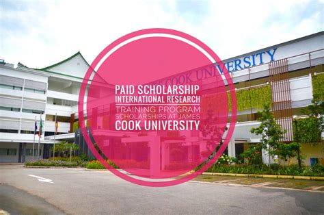 International Research Training Program Scholarships At James Cook University