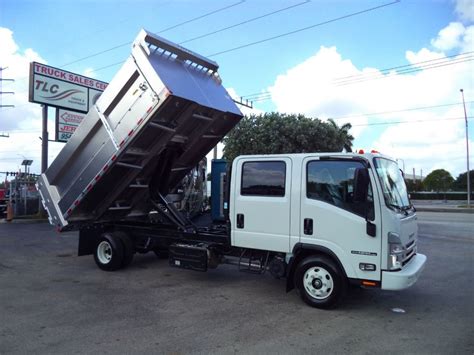 2023 Isuzu NPR HD 14FT ALUM DUMP TRUCK LANDSCAPE. CREWCAB Not Specified for Sale Pompano Beach ...