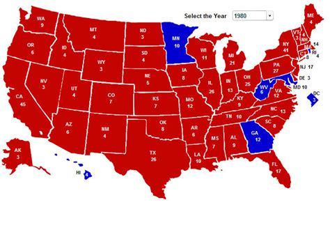 Electoral Vote Maps from 270toWin.com | Political Maps