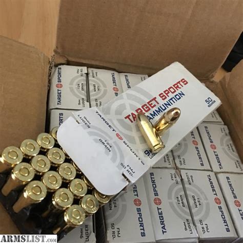 ARMSLIST - For Sale: New 9mm Ammo