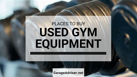 Used Gym Equipment: 11 Places To Buy & Sell Used Fitness Equipment