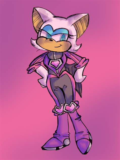 Sonic Prime Rouge by Chronomel on DeviantArt