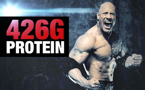 Dwayne "The Rock" Johnson's Meal Plan... (426g Protein!) | ATHLEAN-X