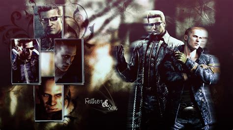 Albert Wesker and Jake Muller: Father and Son by ilsirya on DeviantArt