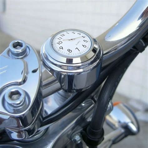 Universal Waterproof 7/8 Motorcycle Bike Handlebar Mount Clock Watch ...