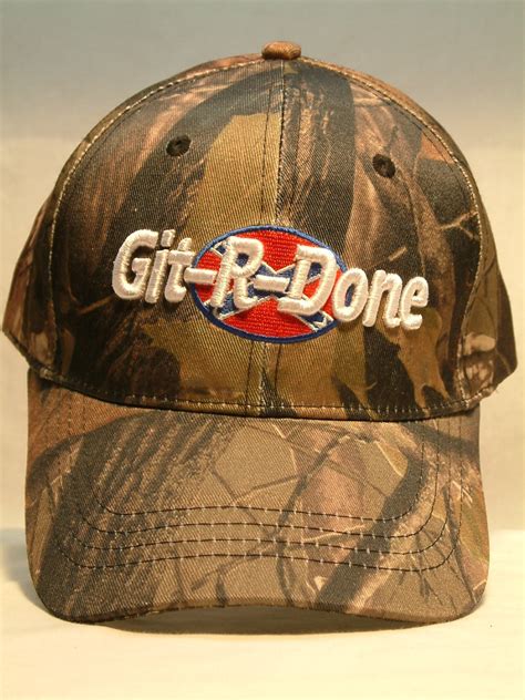 Git-R-Done Camo Cap - Hats & Headwear