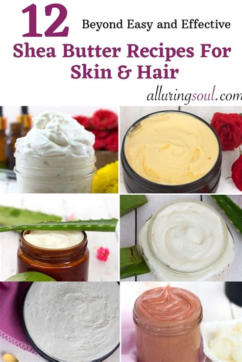 12 Shea Butter Recipes For Skin & Hair (Beyond Easy) | Shea butter recipes, Shea butter, Butter ...