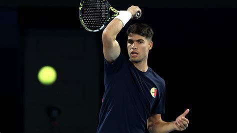 Alcaraz ya entrena en Melbourne | ATP Tour | Tennis