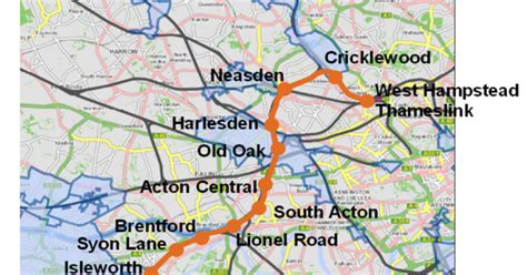 PARK ROYAL - OLD OAK COMMON - KENSAL: The 'West London Orbital Railway ...