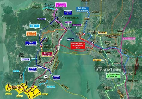 Penang Port Map