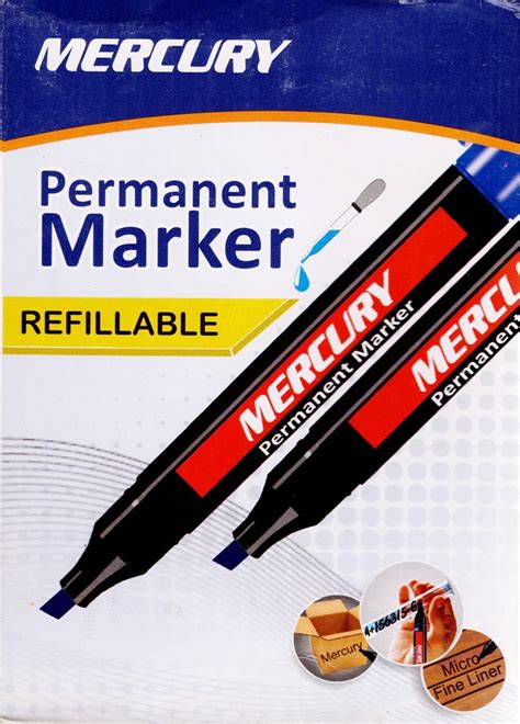 Mercury Cut Tip Permanent Marker