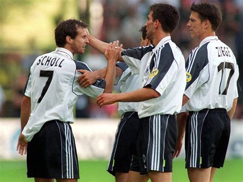 Mehmet Scholl. Shot Germany's Only Goal at the European Cup in 2000, Versus Rumania. | European ...