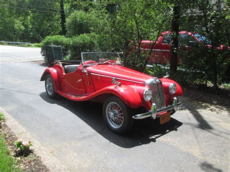 1954 MG TF Roadster Convertible MGTF TC TD - Classic MG T-Series 1954 for sale