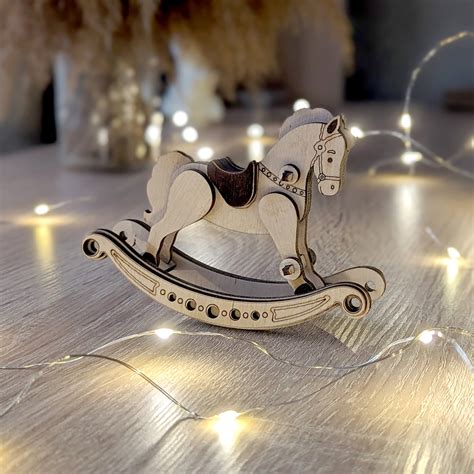 Rocking Horse - A Charming Traditional Toy – Glowforge Shop