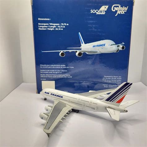 Gemini Jets 1:400 Air France F-HPJB Airbus A380-800 - Bedfordshire Diecast