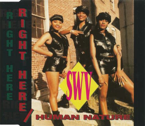 SWV – Right Here / Human Nature (1993, CD) - Discogs