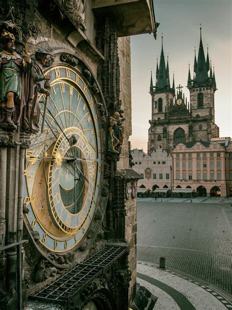 Prague Astronomical Clock, Old Town Square in Prague, Czech Republic | Prague, Prague travel ...