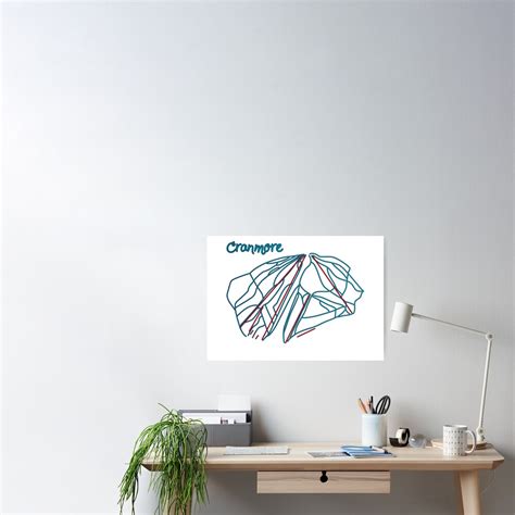 "Cranmore Trail Map" Poster for Sale by ChasingGnarnia | Redbubble