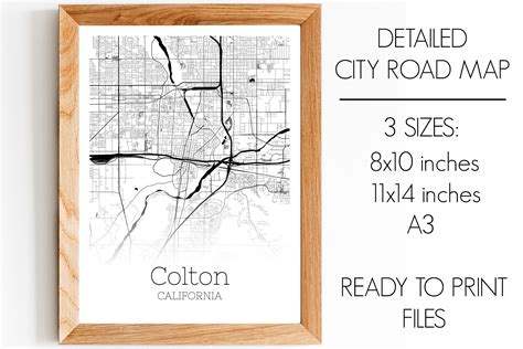 Colton California City Map Graphic by SVGExpress · Creative Fabrica