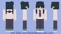 Aki Hayakawa (早川 アキ) - Chainsaw Man Minecraft Skin