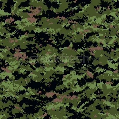 Vector Digital Camo Pattern