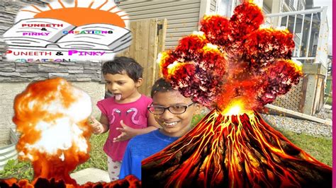 Fun Science Experiment for Kids Best Foamy Volcano Eruption!!! - YouTube