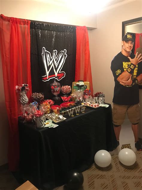 Pin by Darshonta Roberson on Wwe birthday party | Wwe party, Wrestling birthday parties, Wwe ...