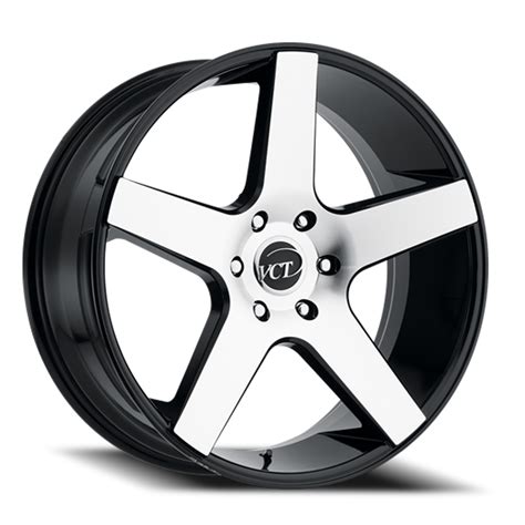 VCT V83 BM Rims & Wheels Black, 22.0x9.0 - Group-A Wheels