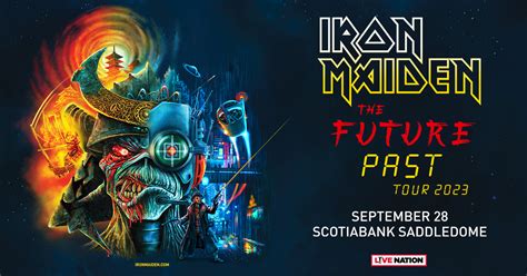 Scotiabank Saddledome - Iron Maiden - The Future Past Tour 2023