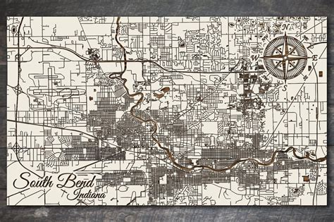 Map Of South Bend Indiana - Maping Resources