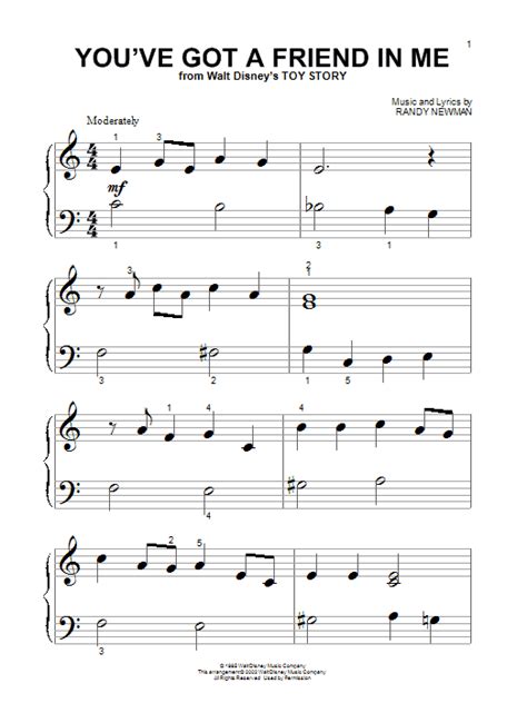 You've Got A Friend In Me | Sheet Music Direct