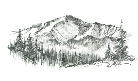 Mountain Sketches Clip Art at PaintingValley.com | Explore collection of Mountain Sketches Clip Art