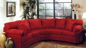 Comfortable Ruby Red Sectional Sofa Living Room Couch - Betterimprovement.com | Better Home ...