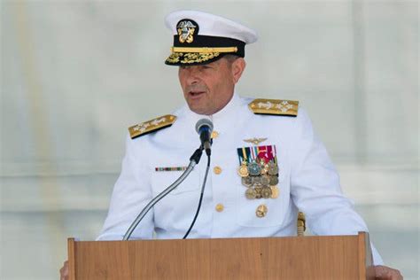 Navy Admiral Slotted for Top Role Abruptly Announces Retirement - The New York Times