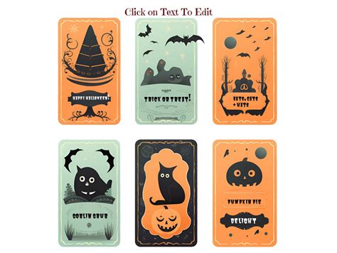 Free Creepy Label Templates Editable in Google Docs