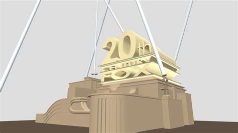 20th Century Fox logo by realxumai remake - 3D model by SUS ...