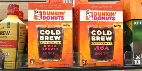 New $1.50/1 Dunkin’ Donuts Cold Brew Coffee Coupon & Deals! | Living ...