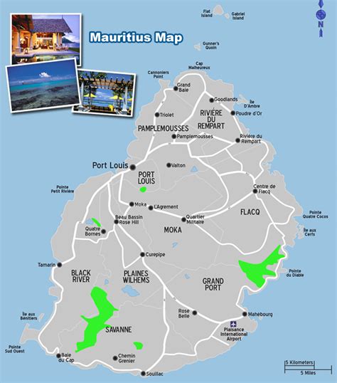 Mauritius Beaches Map, Mauritius Beach Map, Map of Mauritius Beaches ...