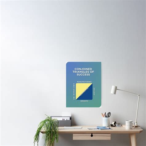 "Conjoined Triangles of Success" Poster for Sale by scohoe | Redbubble