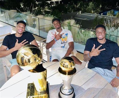 Giannis Antetokounmpo, Brothers Return to Greece to Celebrate NBA Title