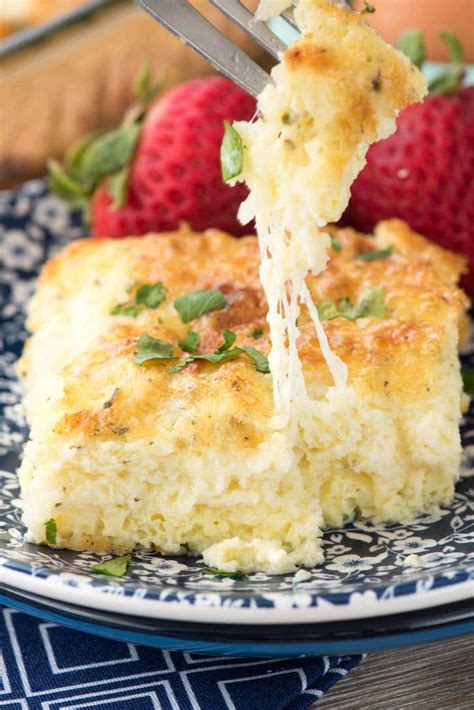 Cheesy Egg Casserole Brunch Recipe | Crazy for Crust