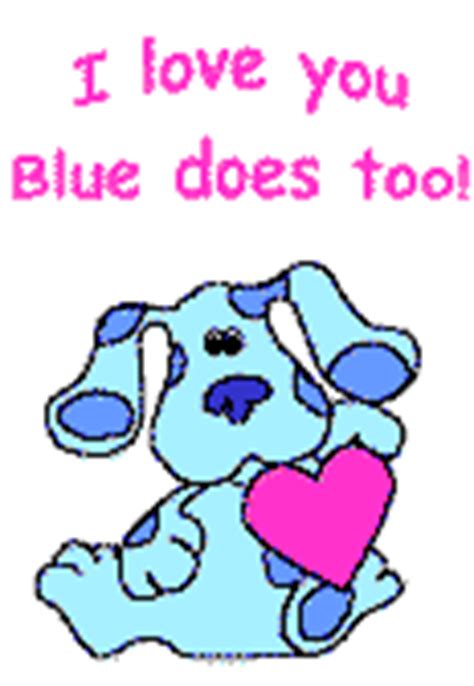 Printable Blue's Clues Valentine's Day Cards