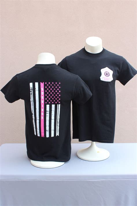 SURVIVOR T- Shirt with Flag Unisex - Pink Heals