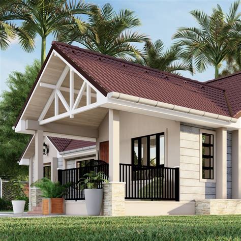 3 Bedroom Bungalow, Bungalow House Design, Kitchen Plans, Open Kitchen ...