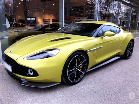 Yellow Aston Martin Vanquish Zagato Is An $880k Piece Of Art | Carscoops