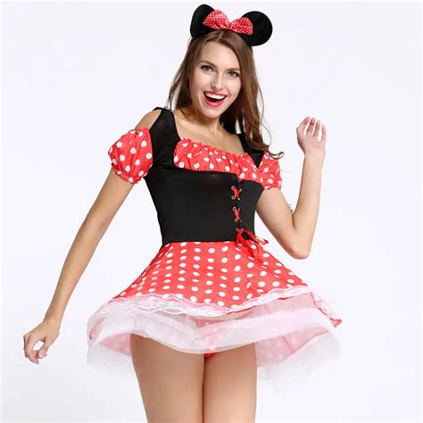 Sexy Costumes Role Play Lingerie Intimates Christmas Halloween Minnie ...