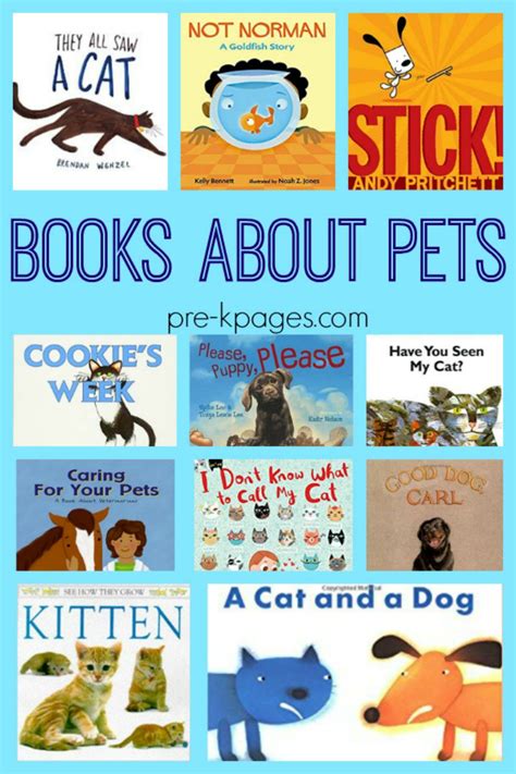 Books about pets for preschool. A list of the best books about pets to read aloud in your ...