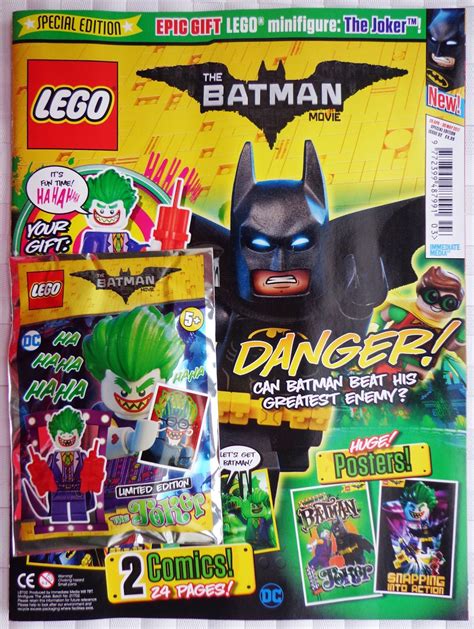 brickednexus: LEGO batman movie magazine: issues 01 & 02