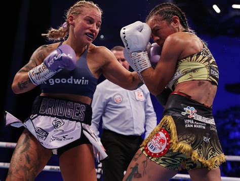 Ebanie Bridges Proves She's More Than Just An Attraction Winning The IBF Bantamweight Championship