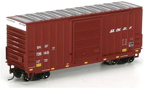 Athearn HO Scale 40' High Cube Box Car BNSF/Wedge (Small Logo) #726148 - Walmart.com - Walmart.com